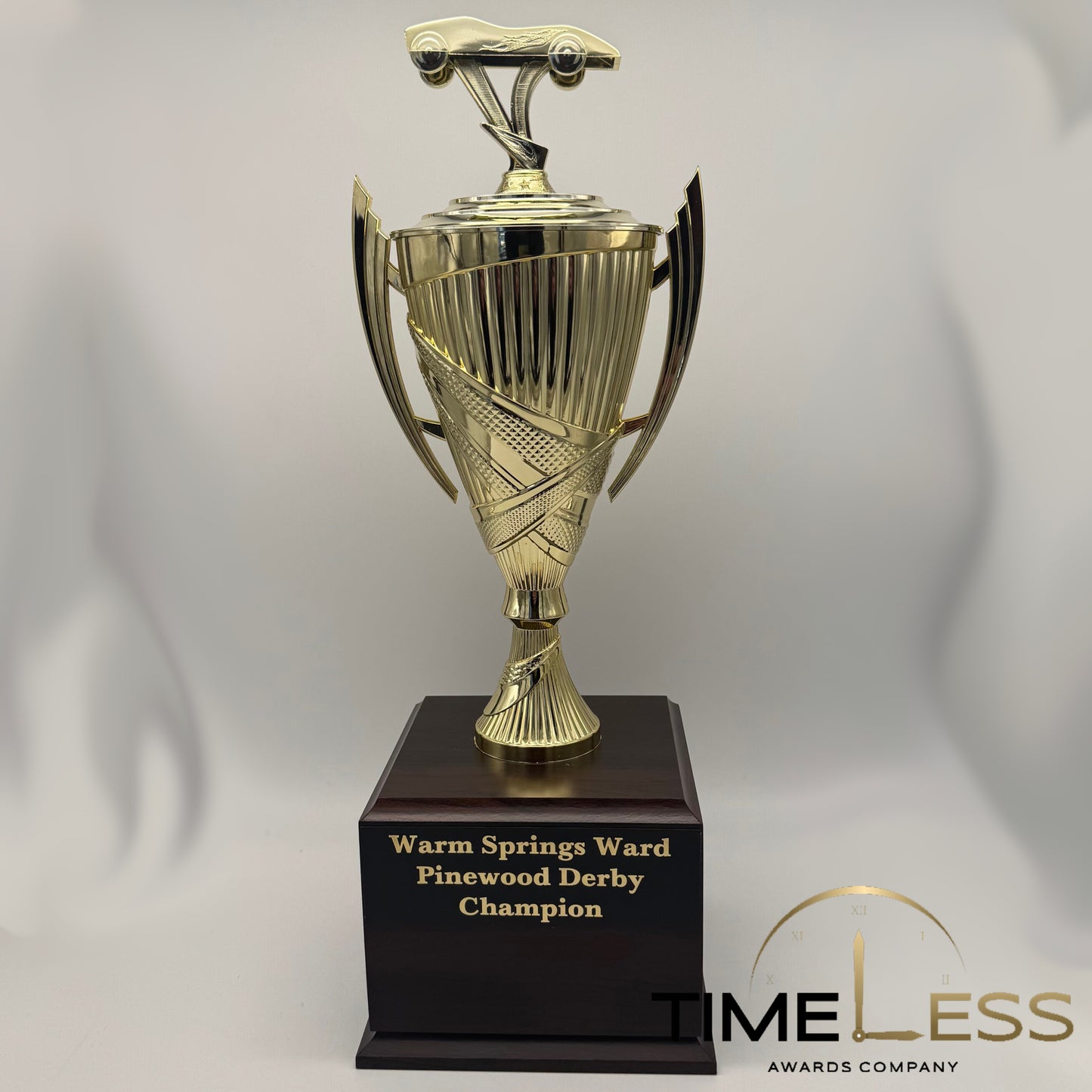 Gold Art Deco Plastic Trophy Cup
