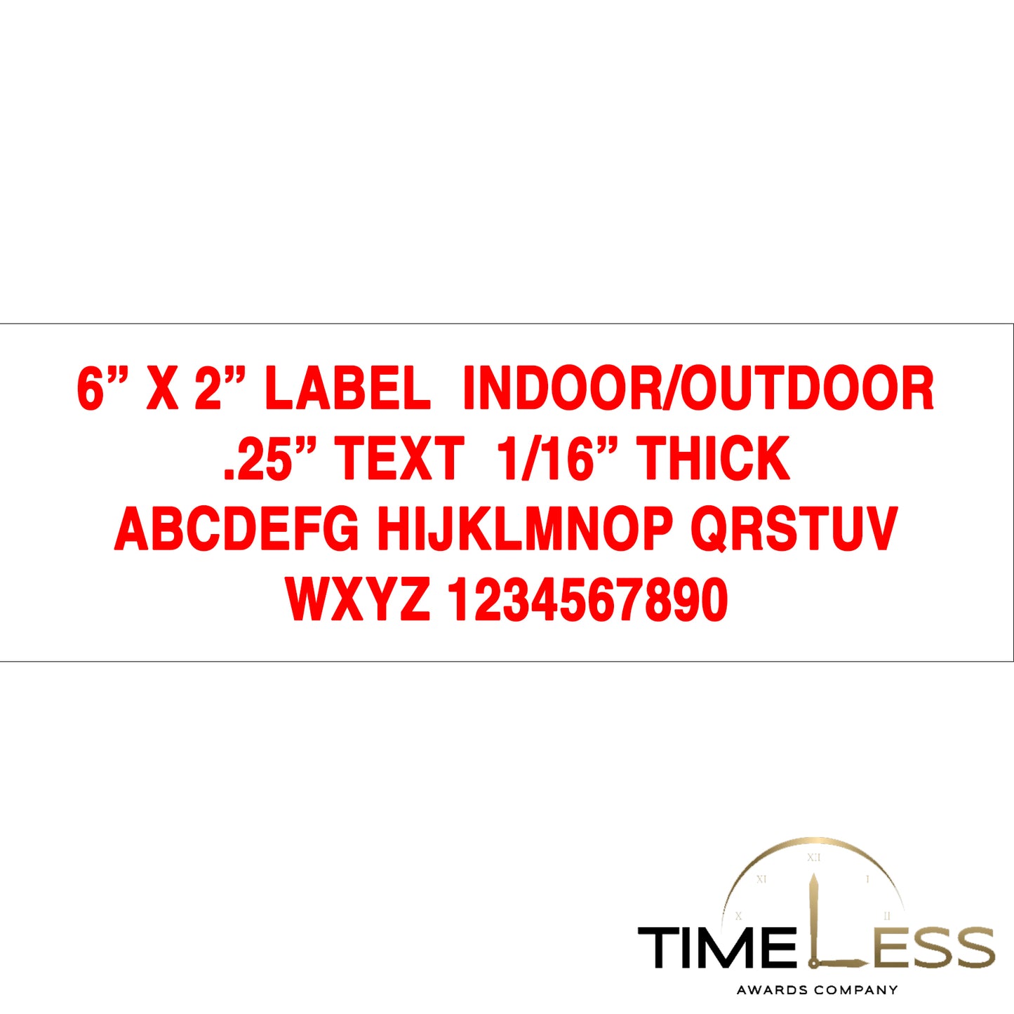 Custom Electrical Labels (Up to 6")