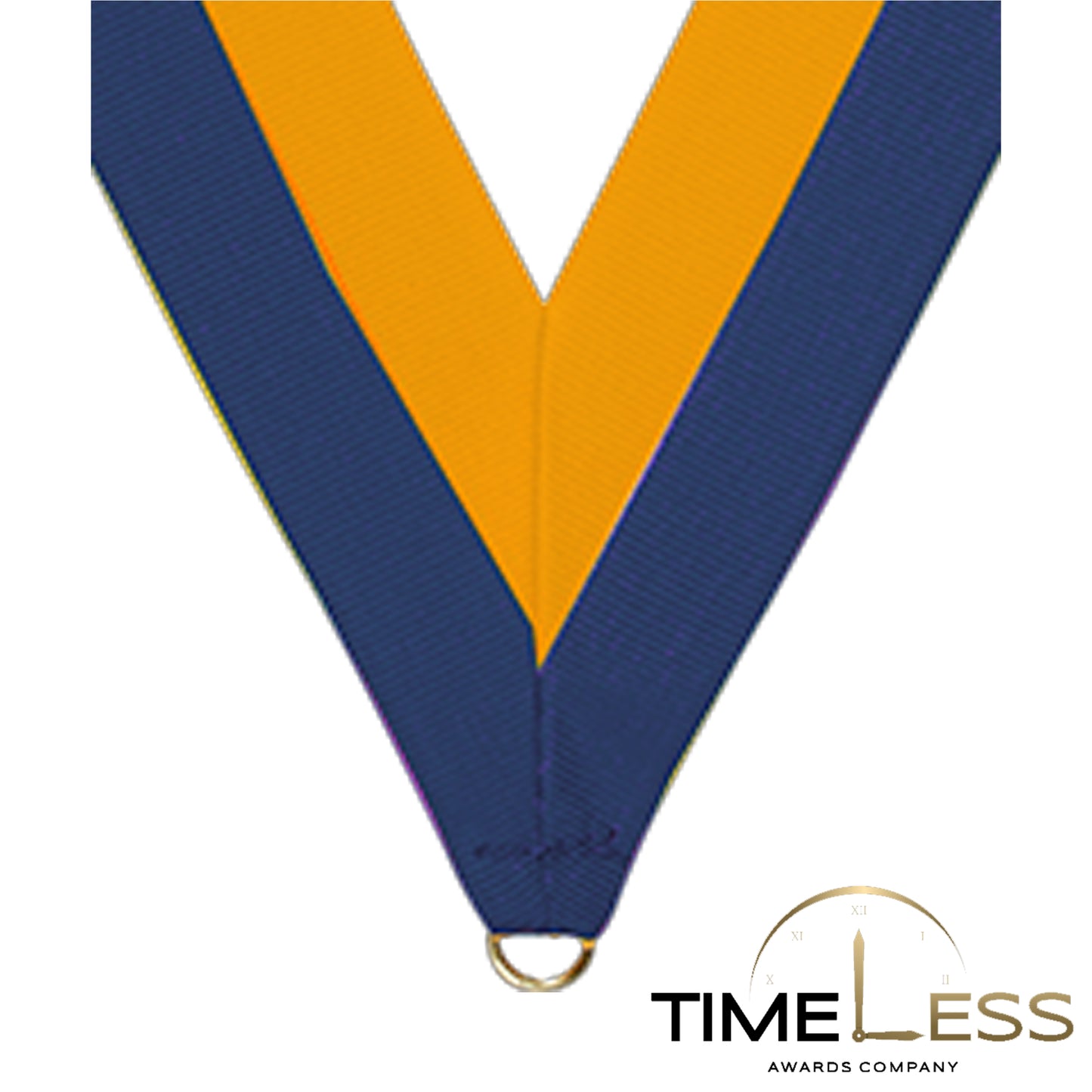 Neck Ribbon with Gold Clip ( 1 1/2" width)