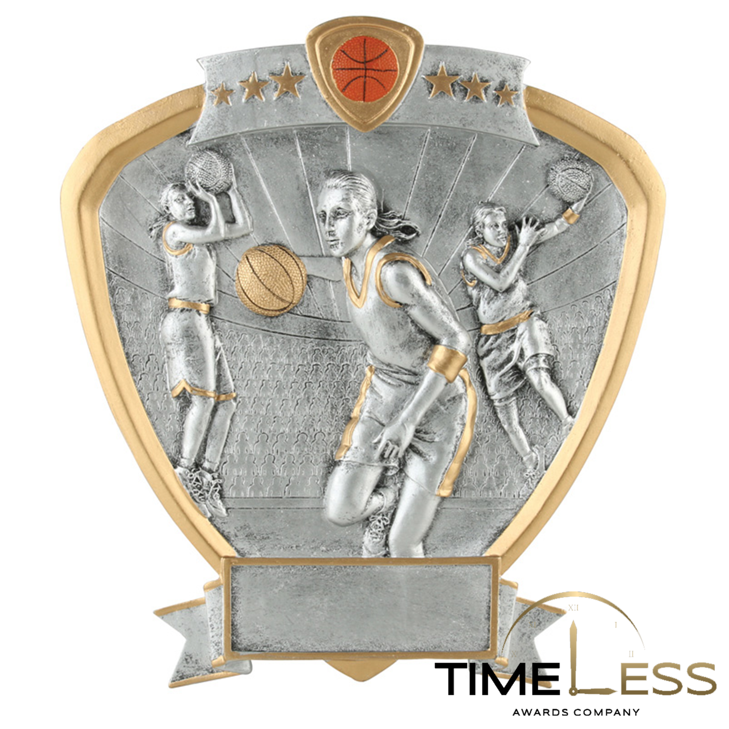 Shield Resin, BASKETBALL FEMALE - 8 1/2"