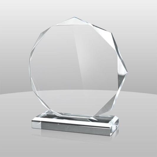 Octagon Acrylic Award