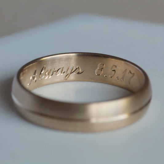 Custom Ring Engraving